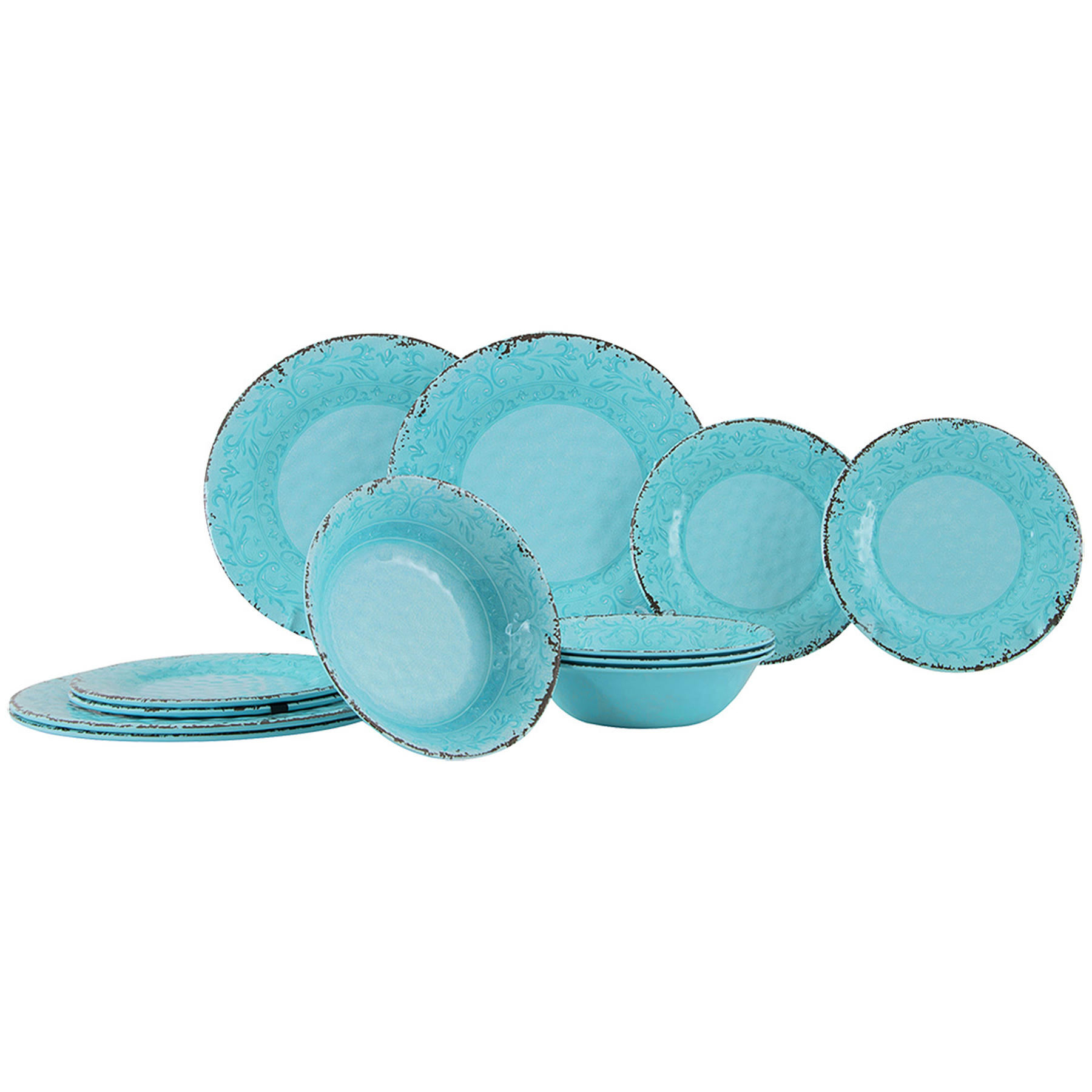 Сервіз столовий Gimex Tableware Stone 12 Pieces 4 Person Opal (6917103) — фото 1