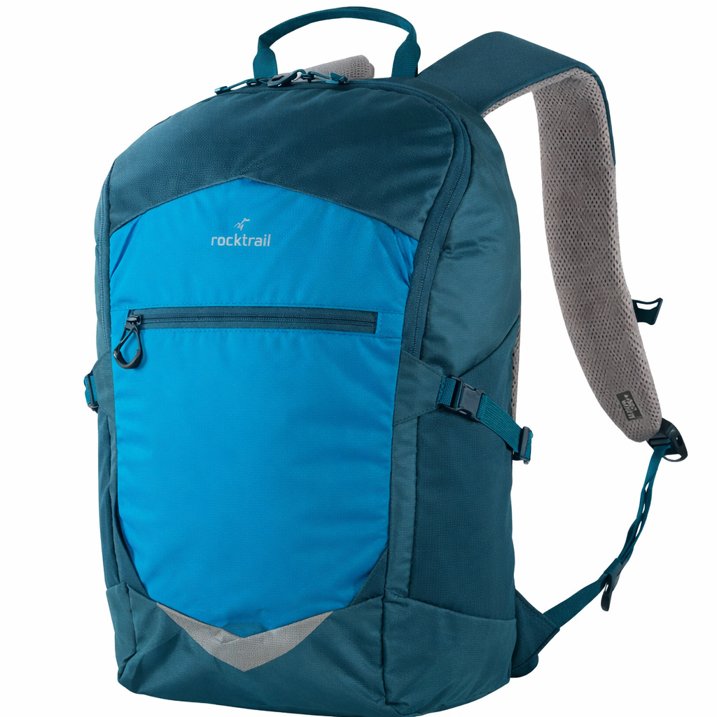 Спортивний рюкзак 20L міський для тренувань та подорожей Rocktrail блакитний — фото 1