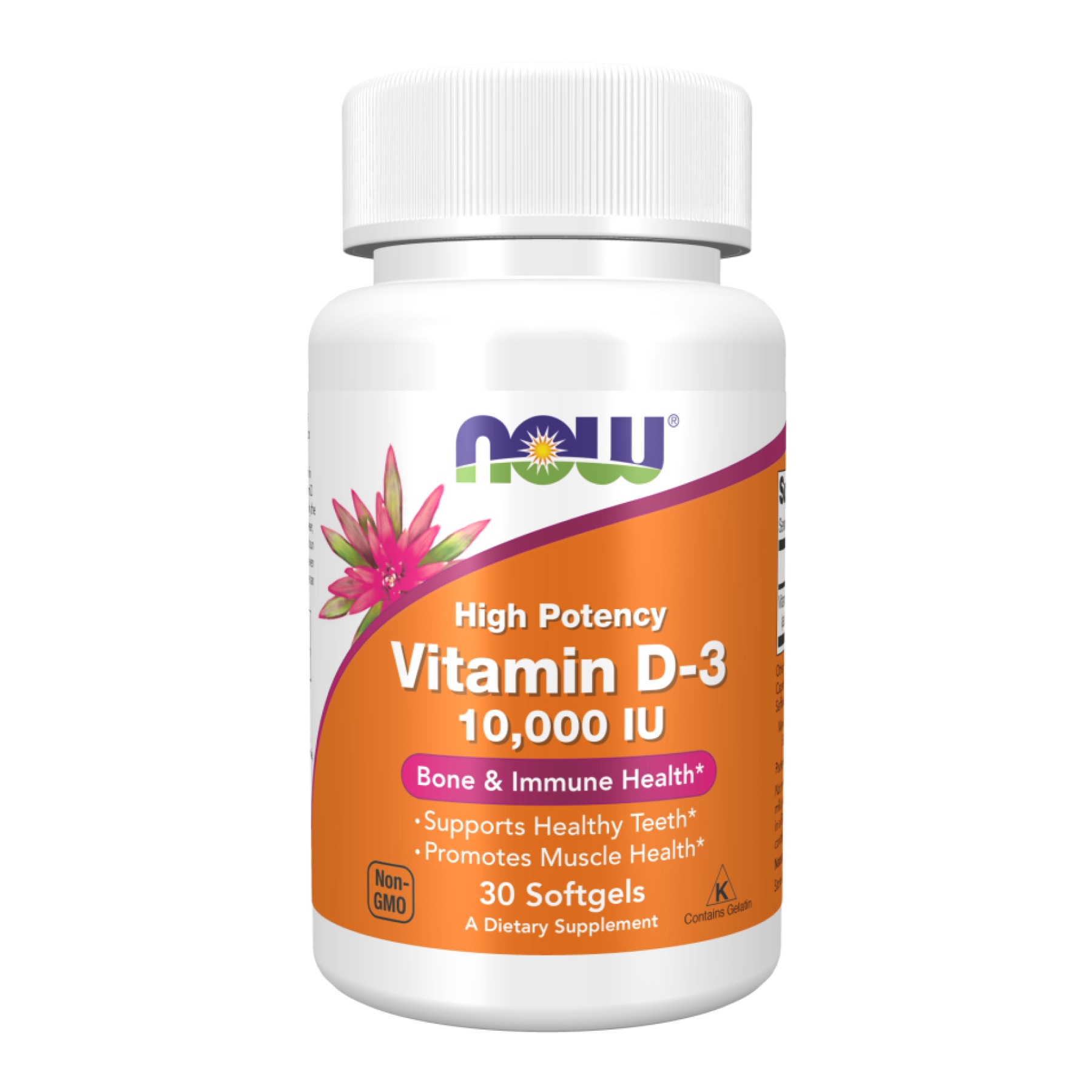 VIT D-3 10,000 IU - 30 sgels (Пошкоджена етикетка) — фото 1