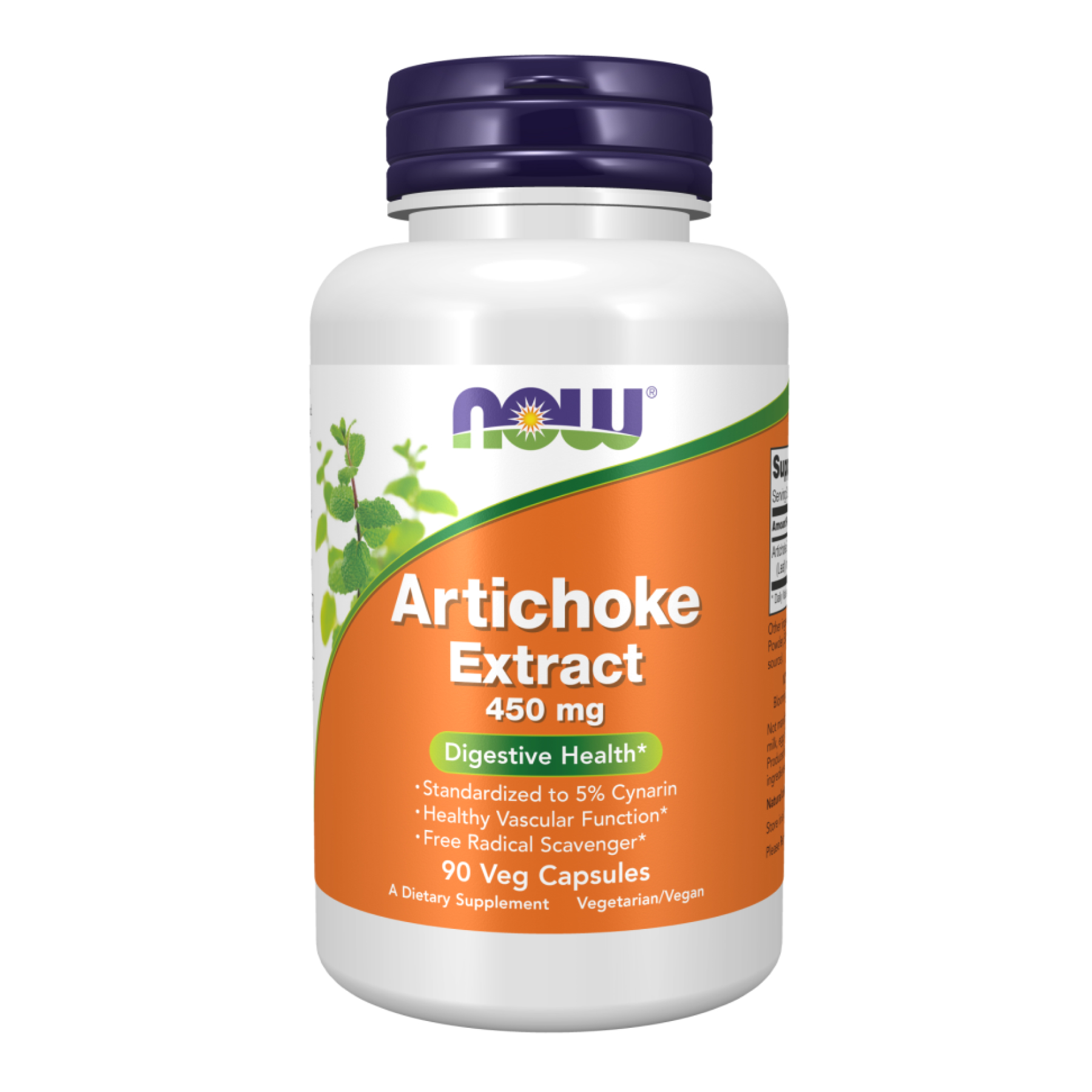 Artichoke Extract 450mg - 90 vcaps (До 10.26)