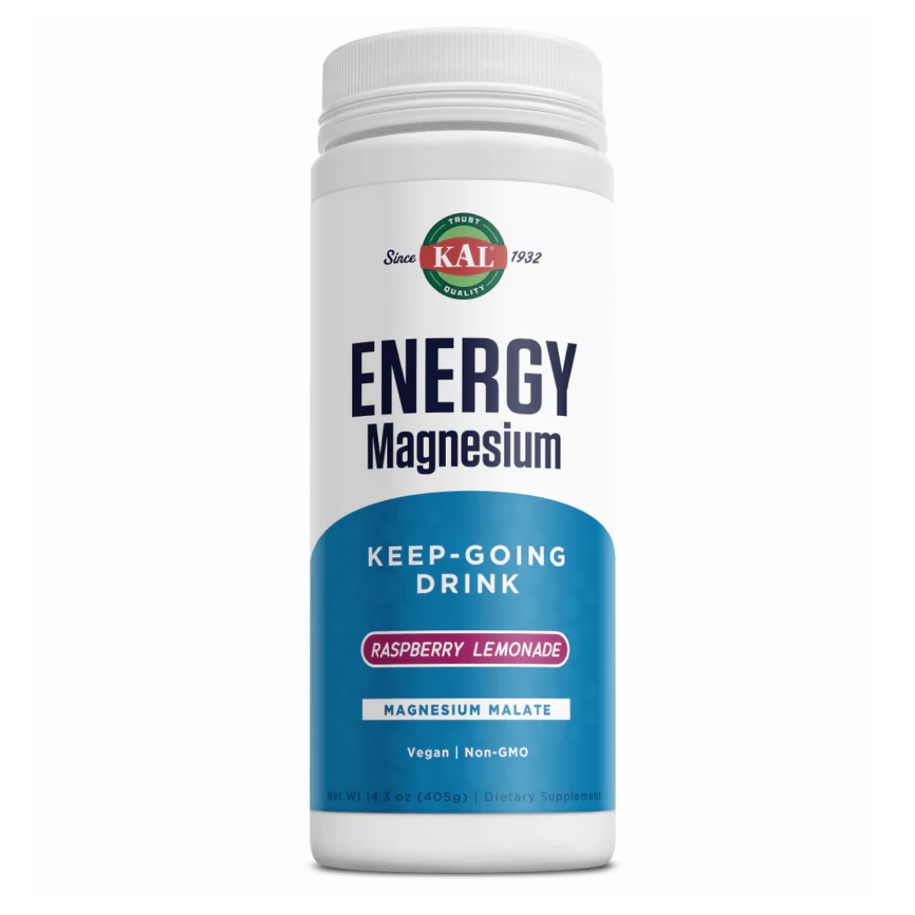 Energy Magnesium 325mg - 14.3oz Raspberry Lemonade — фото 1