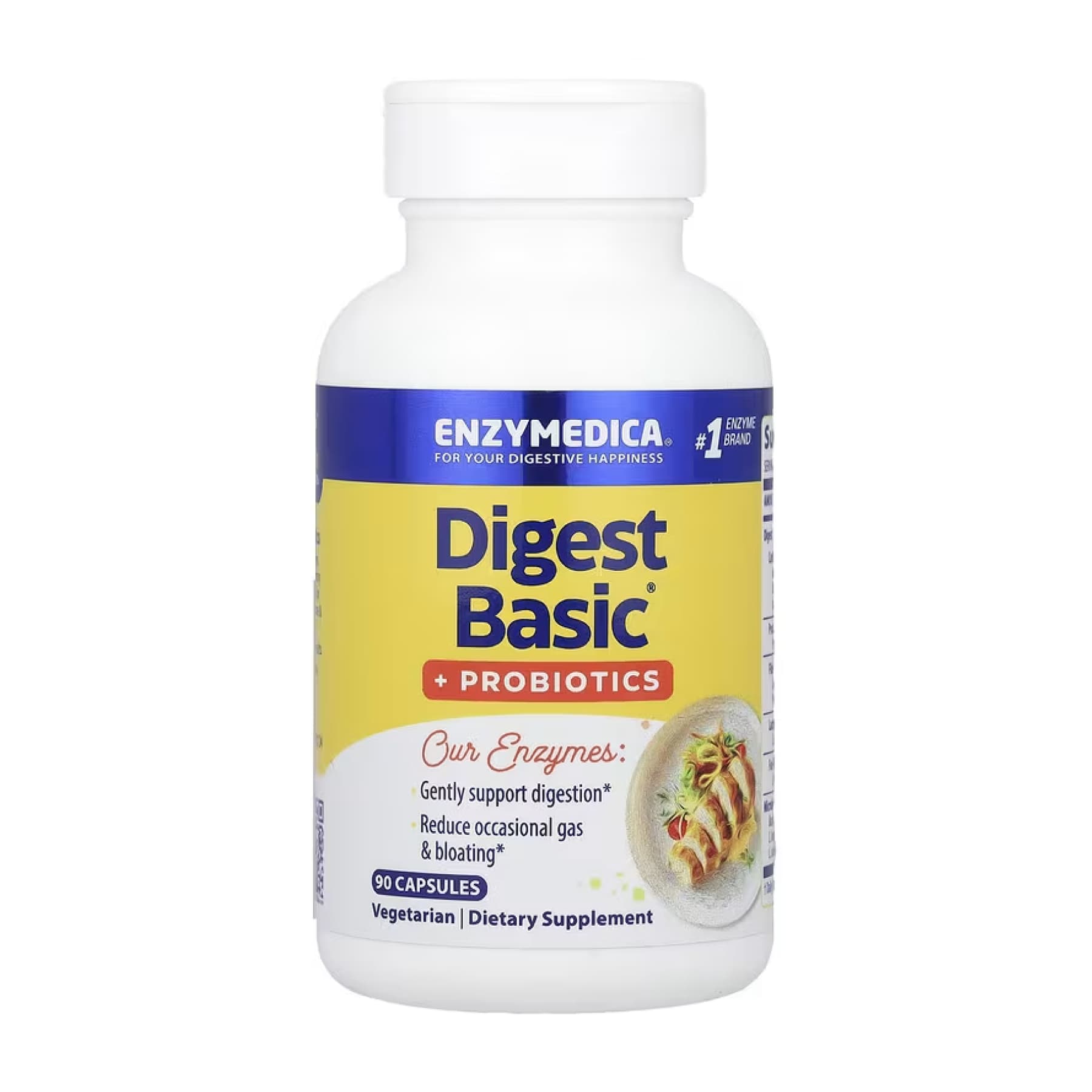 Digest Basic+Probiotics - 90 caps — фото 1
