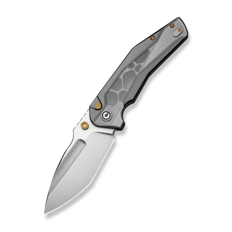 Ніж складаний туристичний Civivi Wellmax (9.1 см) 14C28N / Aluminum сірий — фото 1