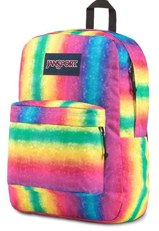 Городской рюкзак 25L Jansport Superbreak радужный