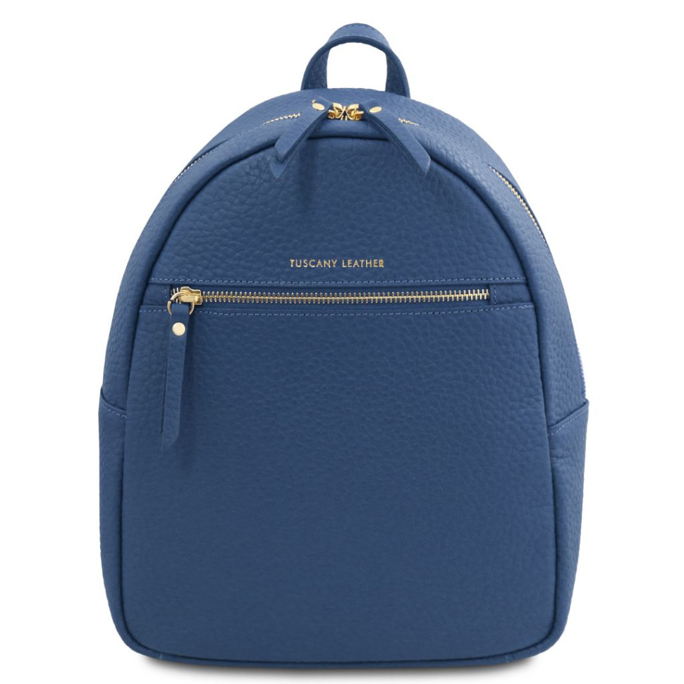 Женский кожаный рюкзак Arco Tuscany TL142584 (Denim)