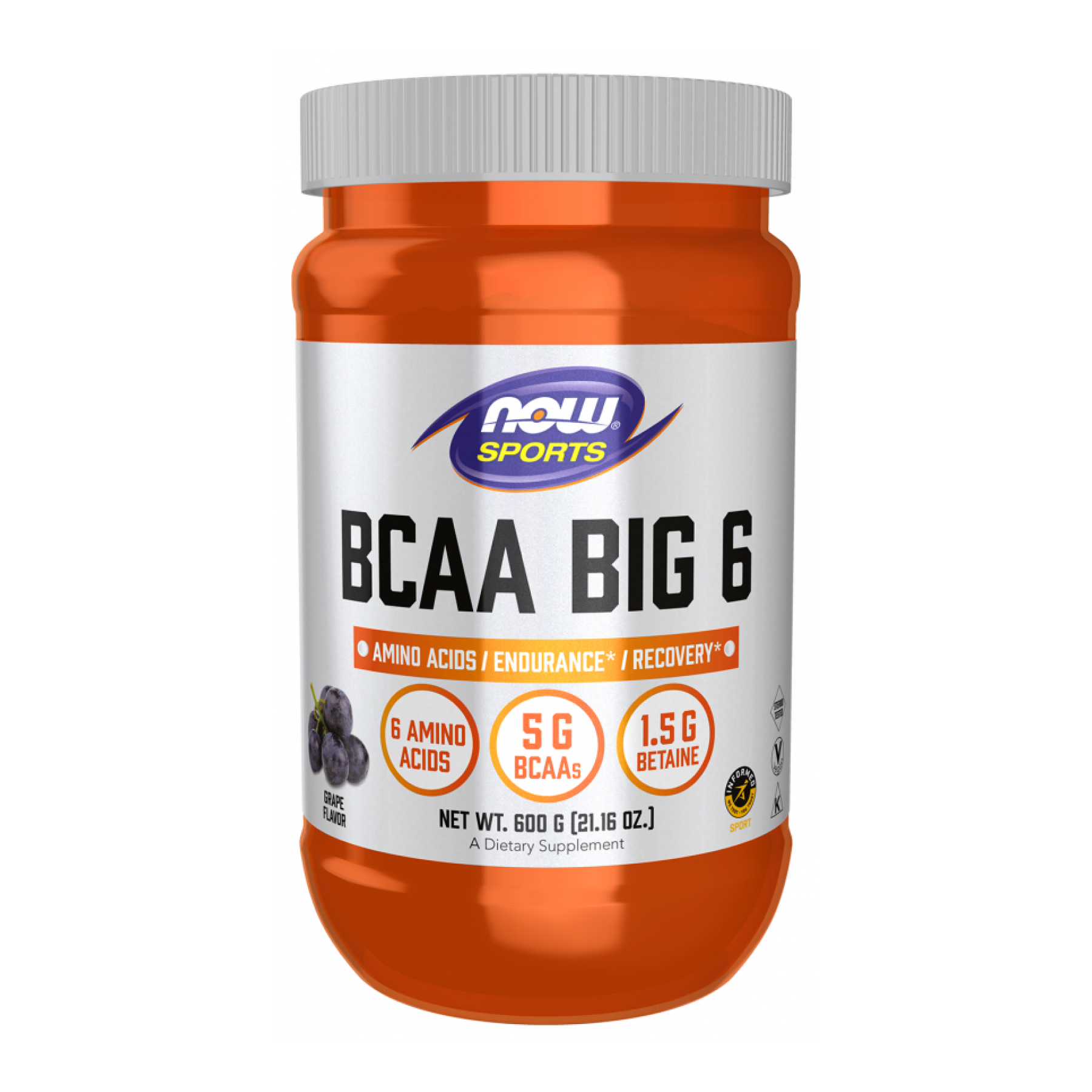 BCAA Big 6 - 600g Grape — фото 1