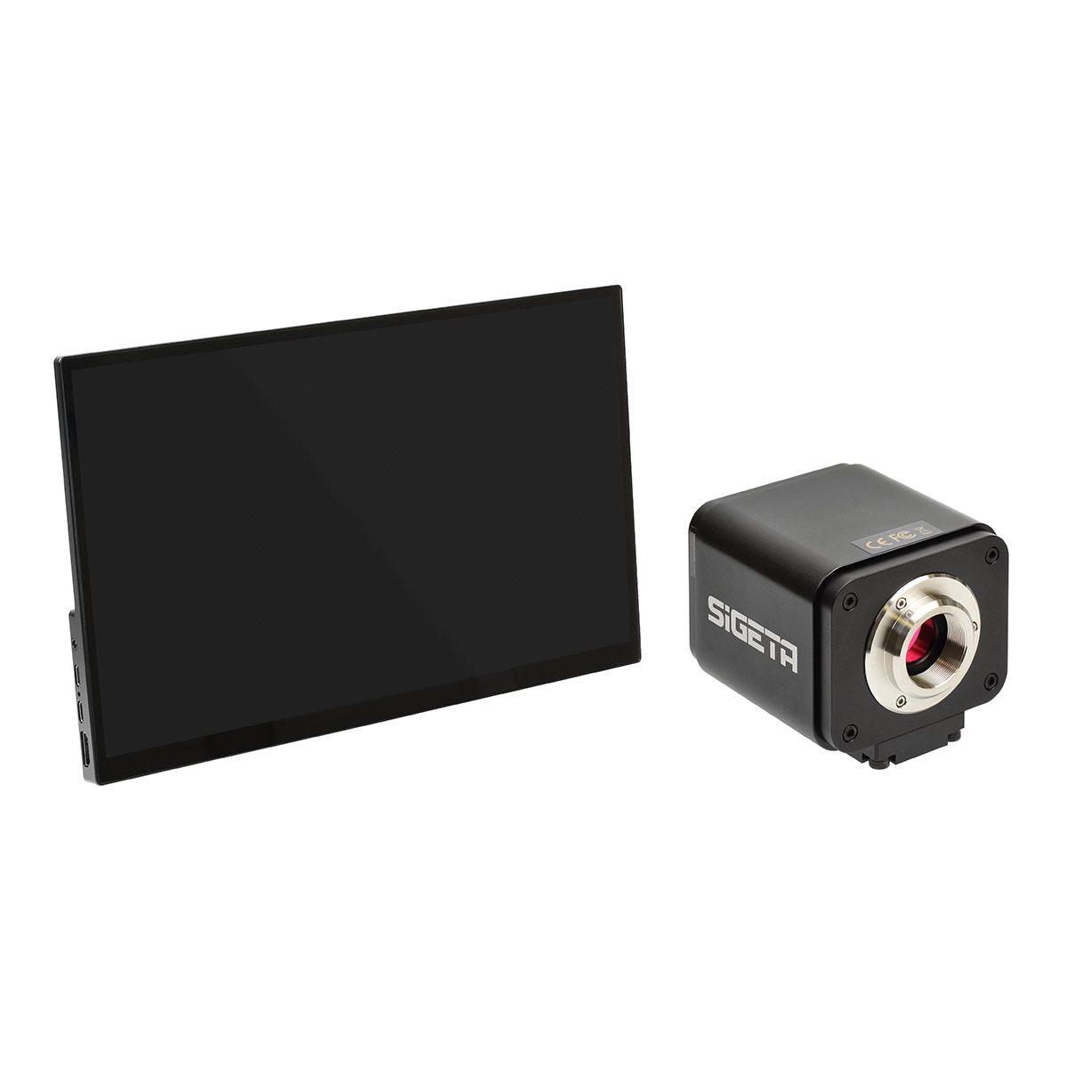 Камера для мікроскопа SIGETA MCAM4K-PRO + екран Displayer HD Touch 13.3" HDMI