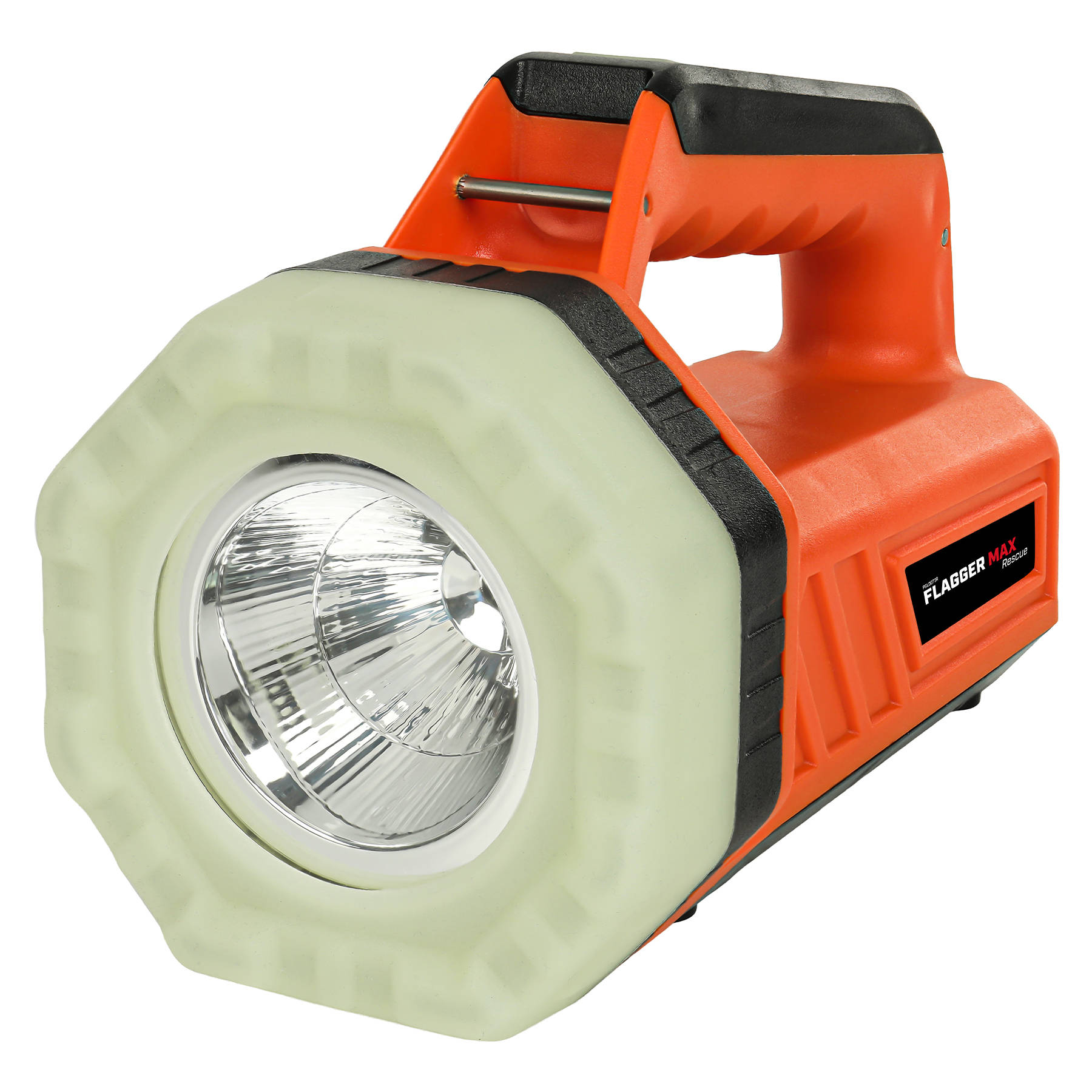 Ліхтар пошуковий Mactronic Flagger Max Rescue (1800 Lm) White/Orange LED USB-C 8800 mAh (PSL0073R) — фото 1