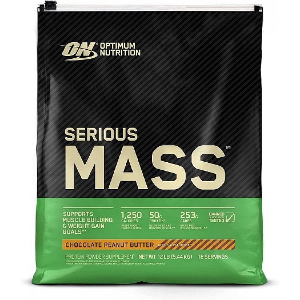 Serious Mass, 5450 г, Шоколадный арахисовый крем