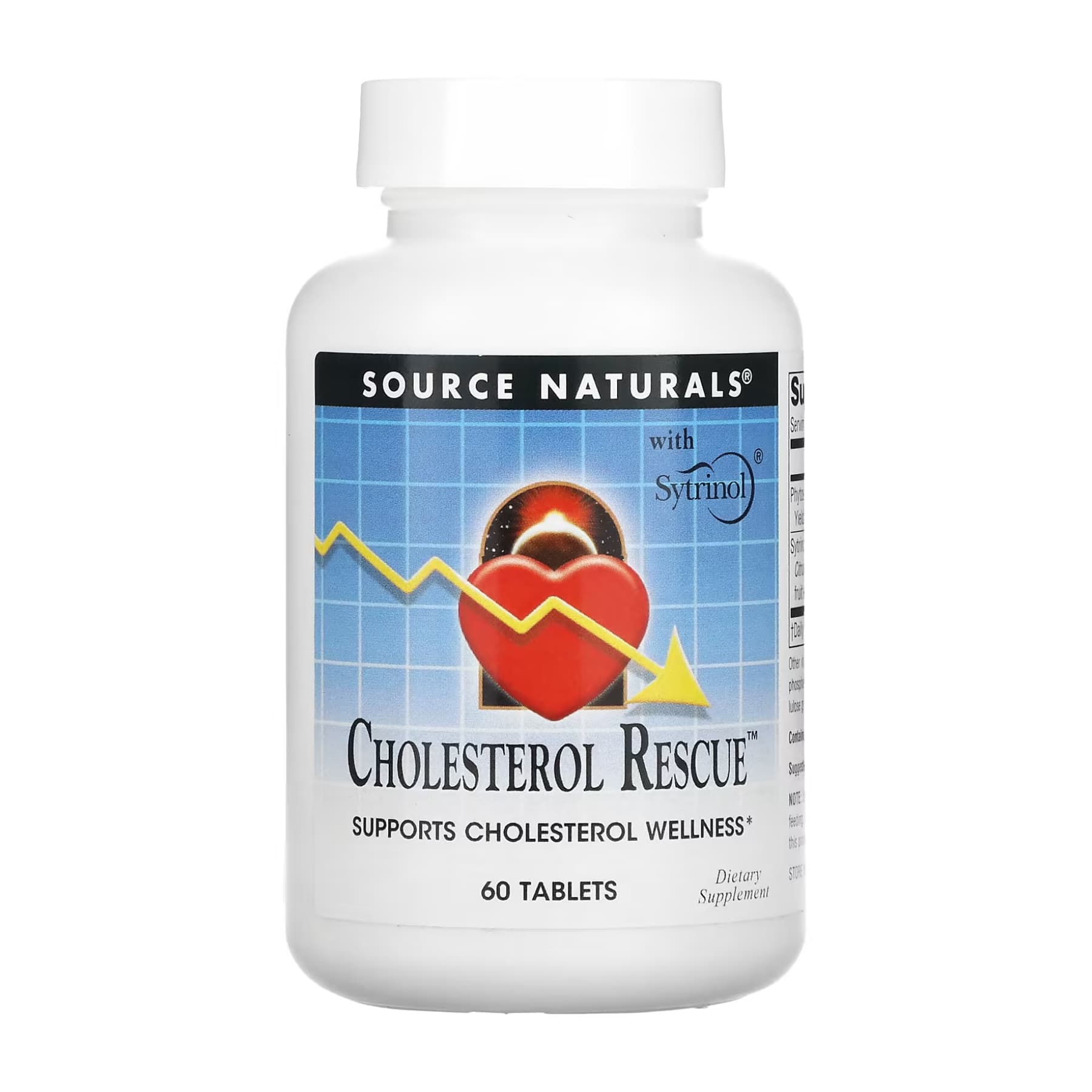 Cholesterol Rescue, 604 мг, 60 таблеток