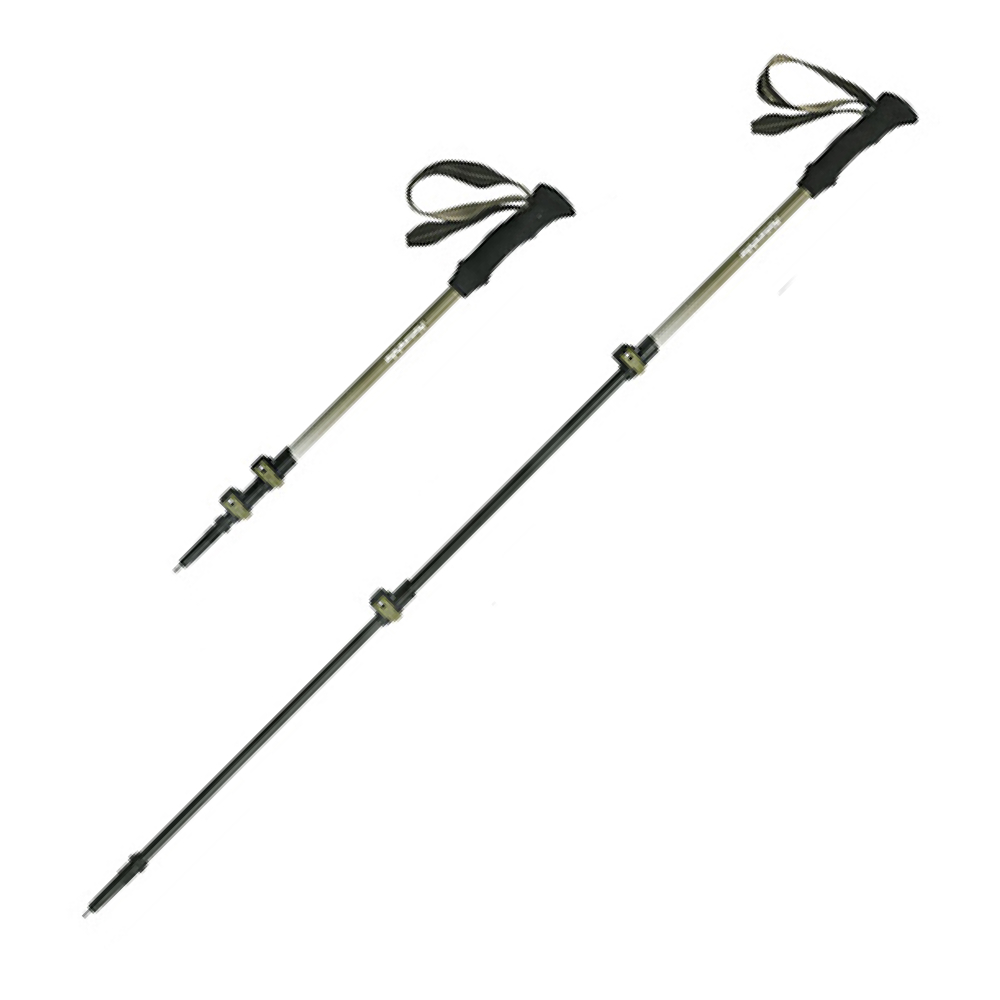 Трекінгова палиця Naturehike CNK2300DS010, 120 см, зелена — фото 1