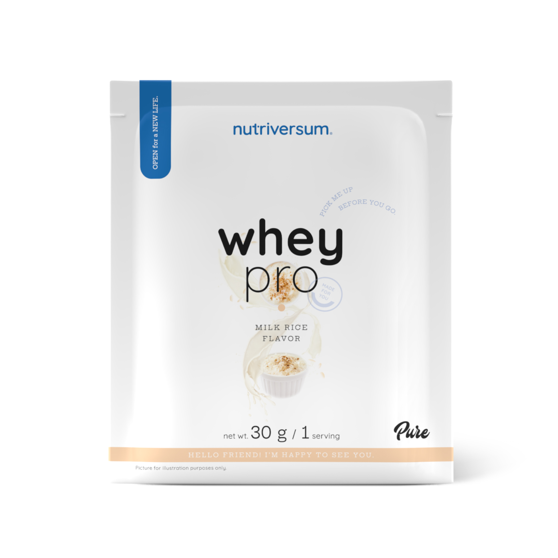 Sample Whey Pro - 30g Milk Rice — фото 1