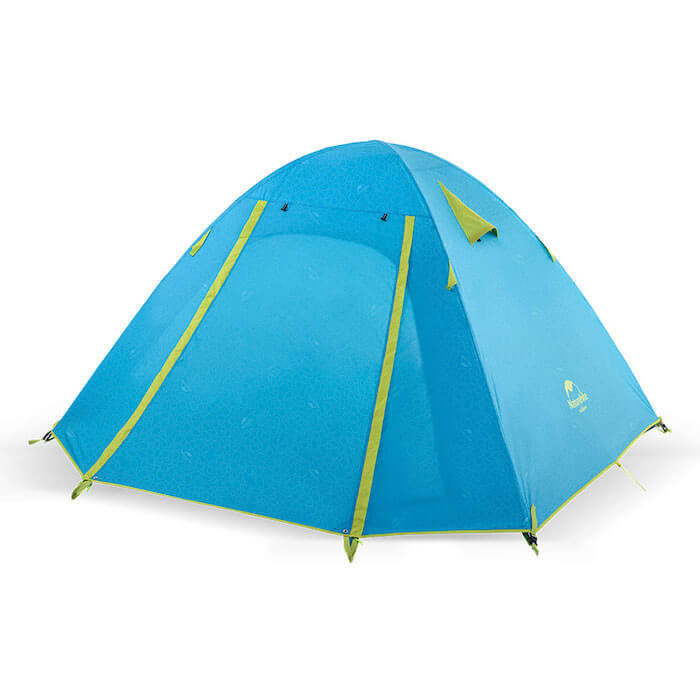 Намет двомісний Naturehike P-Series NH18Z022-P, 210T/65D, блакитний — фото 1