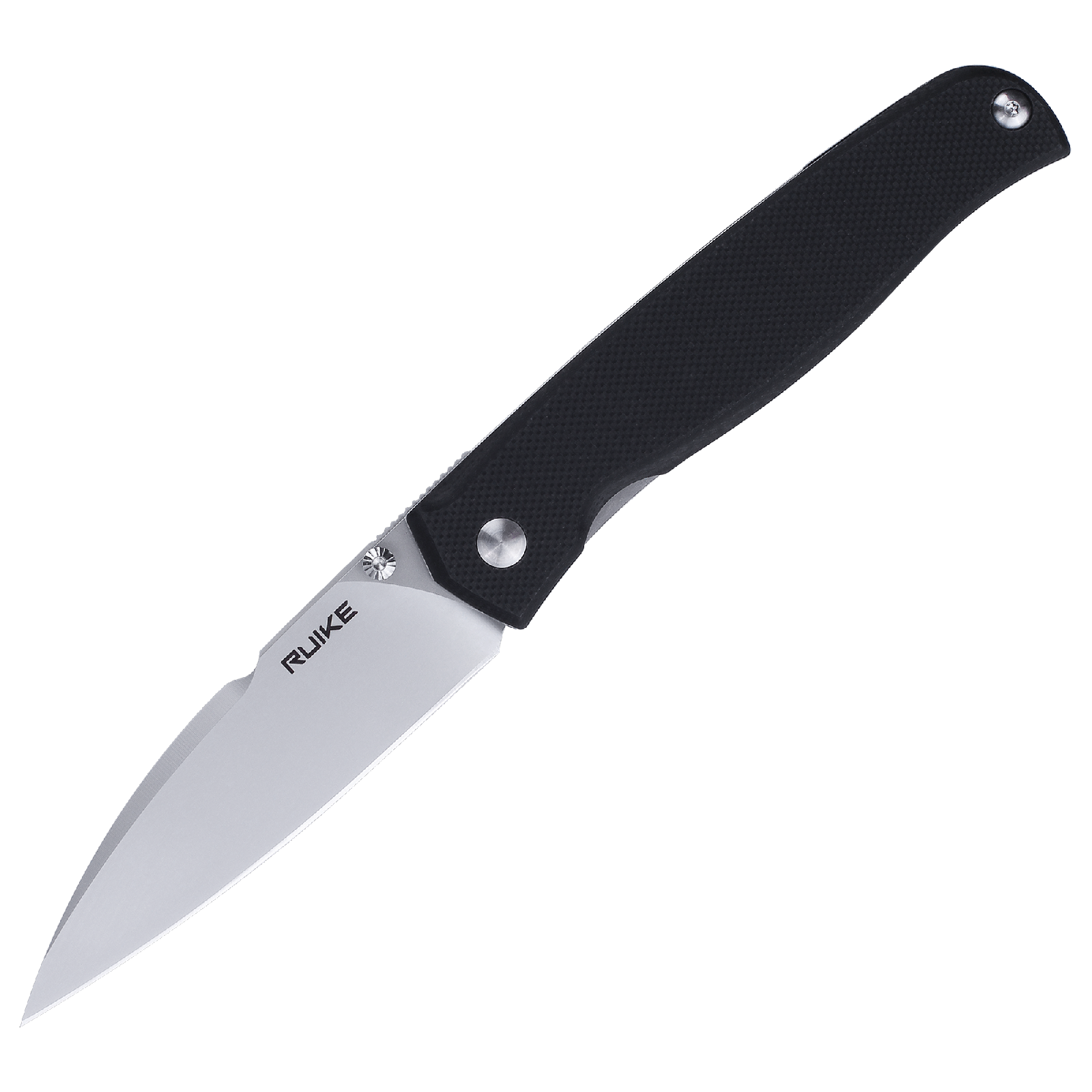 Ніж складаний кишеньковий Ruike P662-B, (7.4 см) 14C28N / G10 чорний