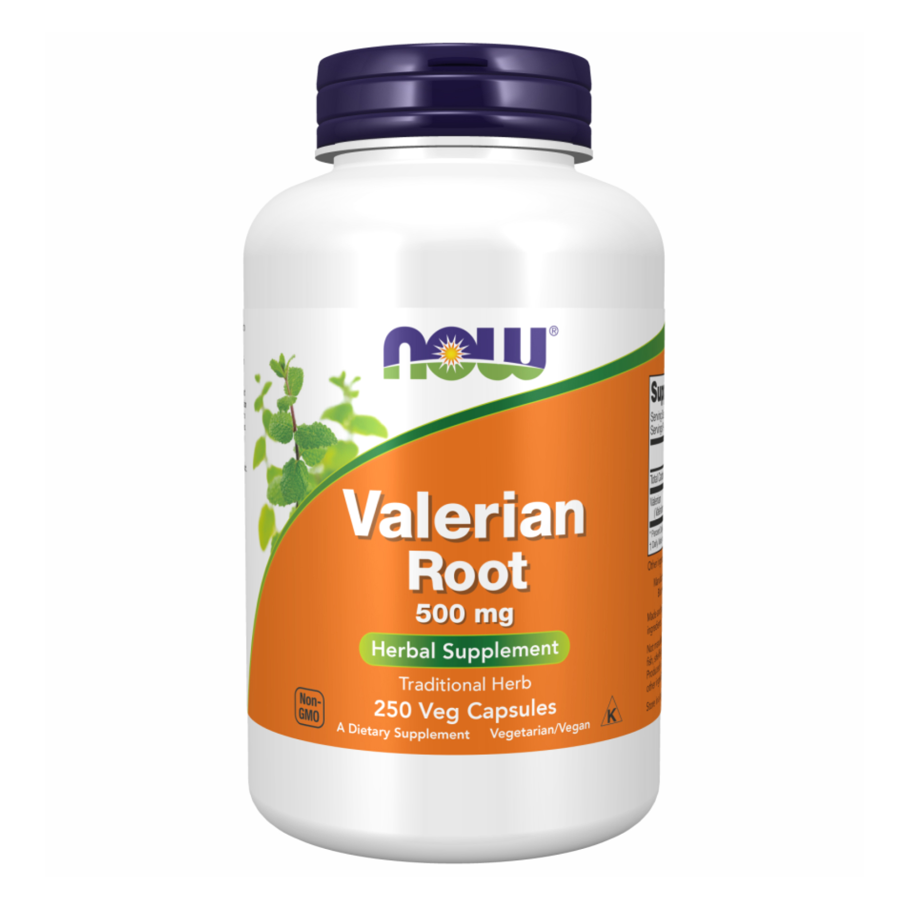 Valerian Root 500mg - 250 vcaps (Повреждена банка)