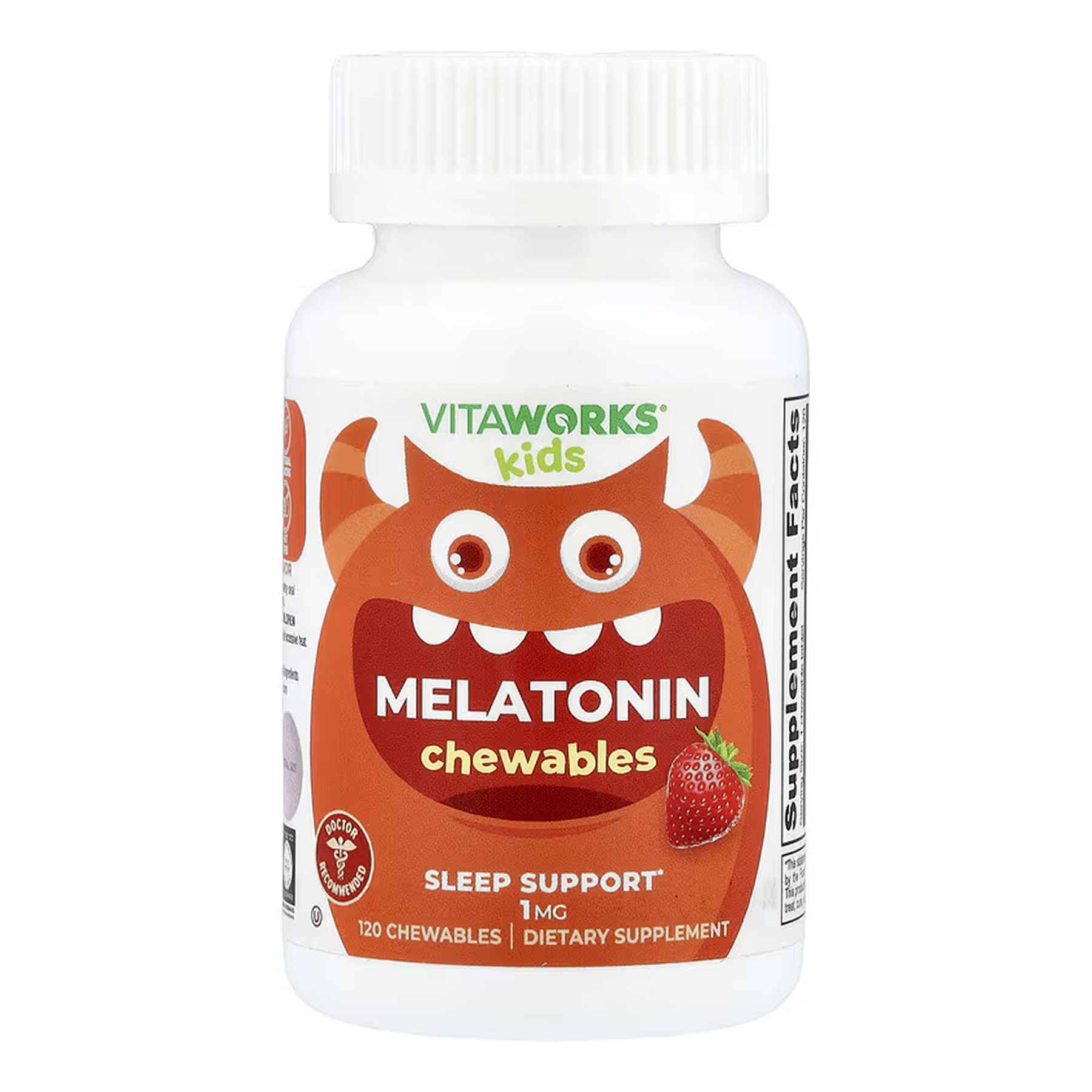 VitaWorks Kids Melatonin 1 mg - 120 chewables (До 01.27) — фото 1