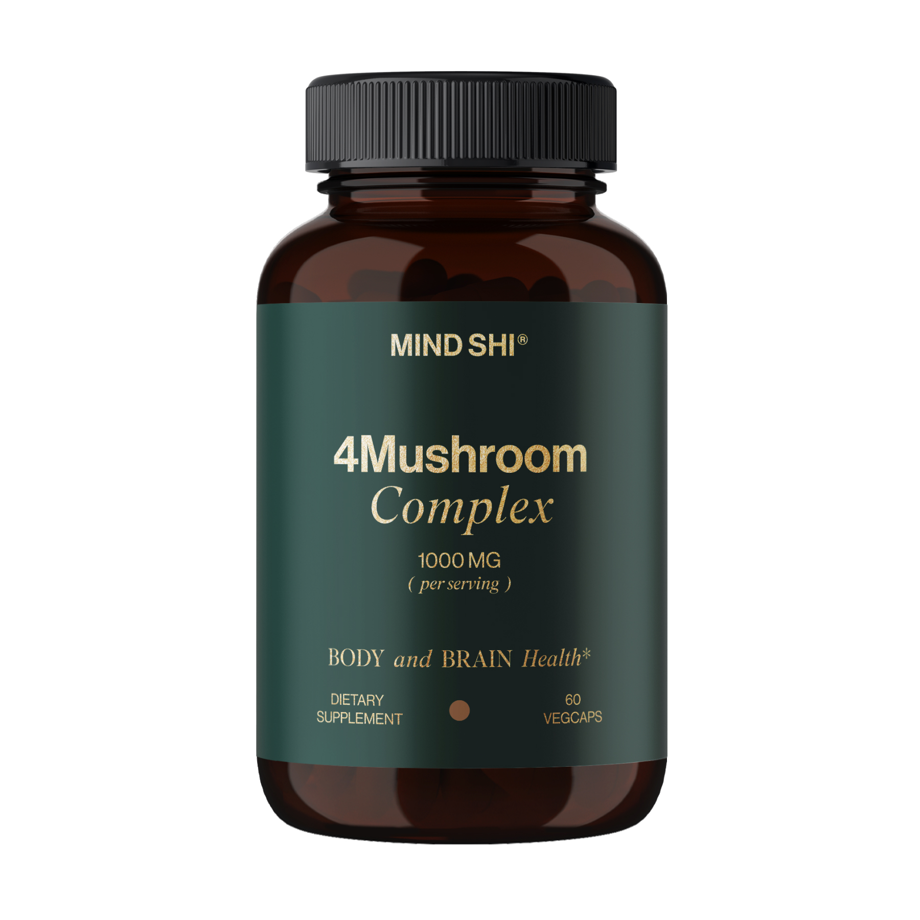 4Mushroom Complex 1000 mg - 60 vegcaps (Пошкоджена кришка) — фото 1
