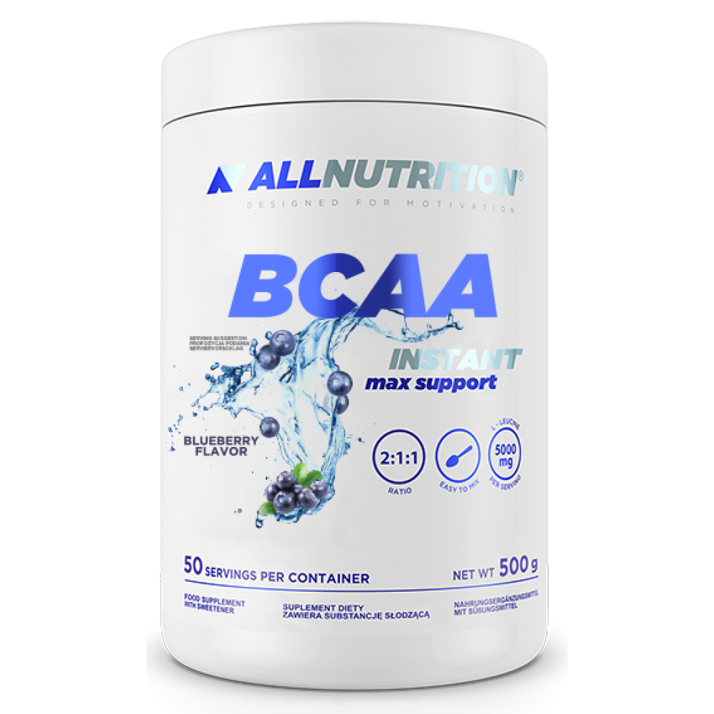 BCAA Max Support Instant - 500g Bllueberry (До 10.26) — фото 1