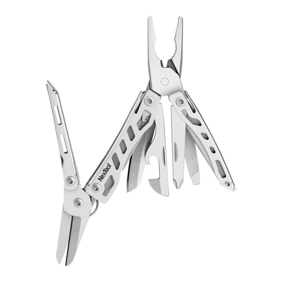 Мультитул NexTool Mini Flagship серебристый