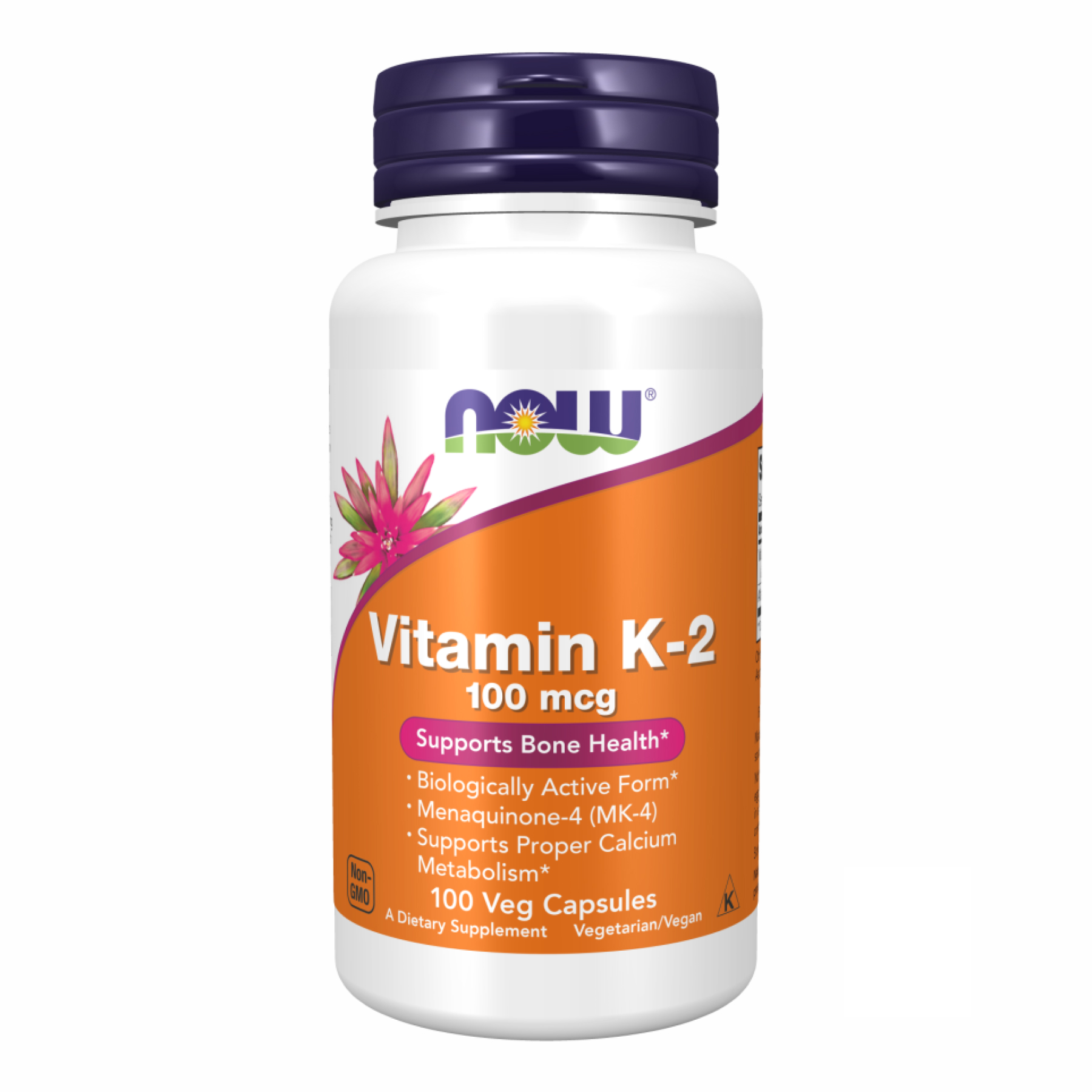 Vitamin K-2 100mcg - 100 vcaps (Повреждена банка)