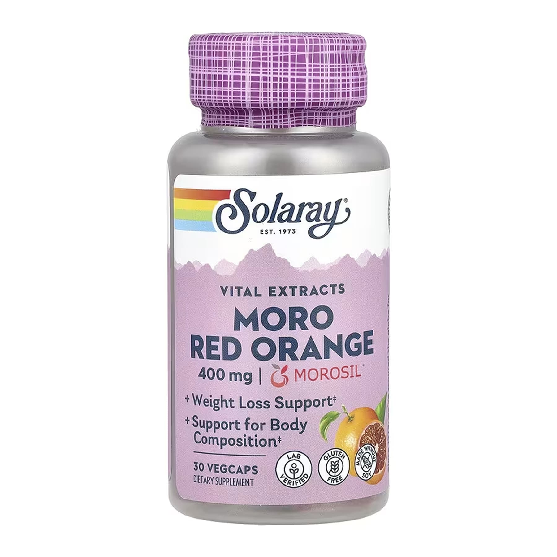 Moro Red Orange, 400 мг, 30 вег. капсул