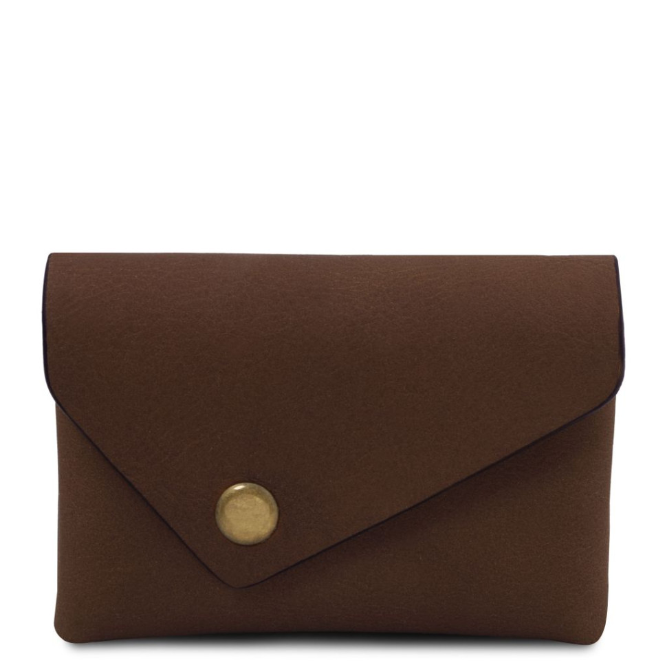Кожаная монетница Tuscany Leather TL142572 (Темно-коричневый)