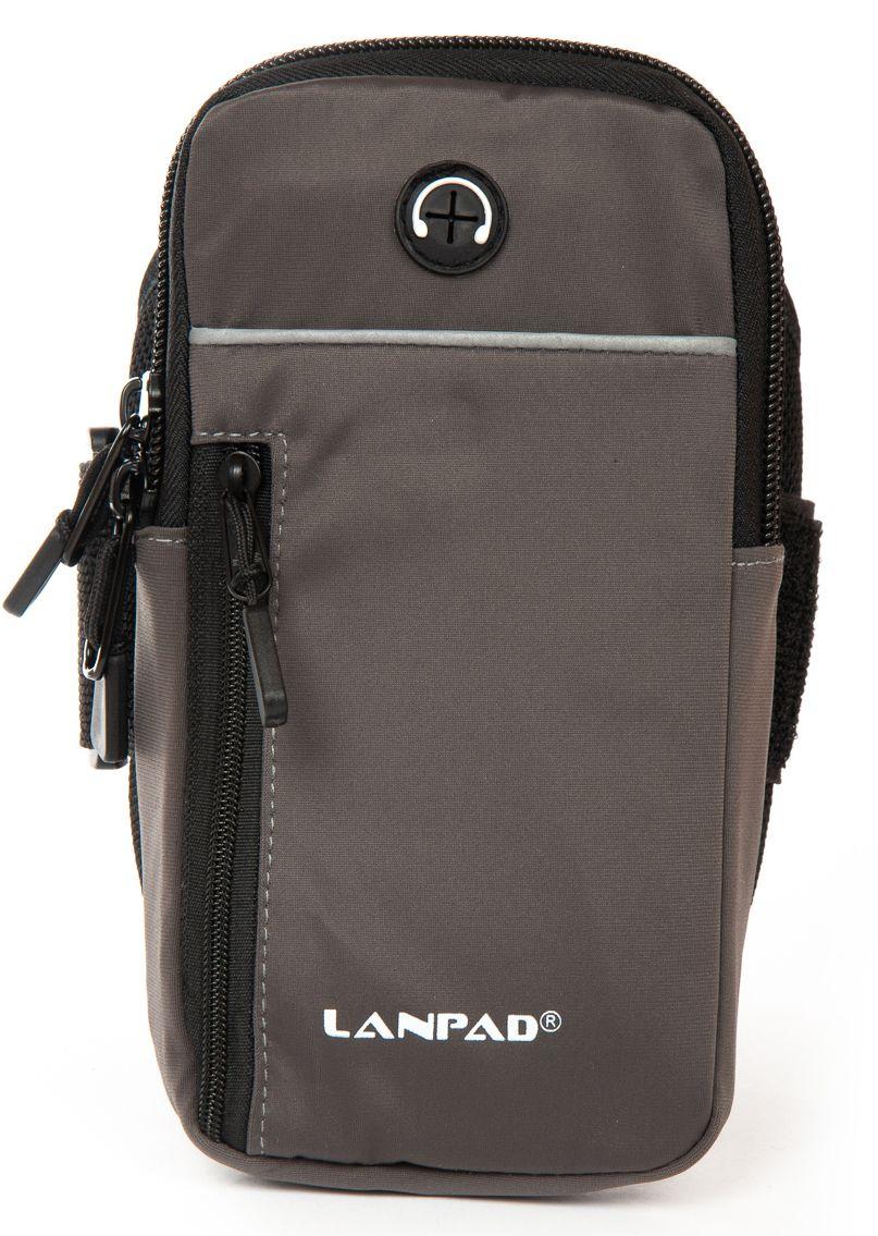 Сумка на руку Lanpad сірий — фото 1