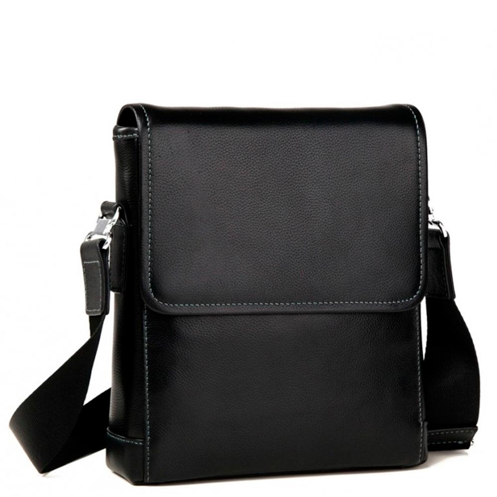 Классическая мужская сумка на плечо вертикальная Tiding Bag M685-1A