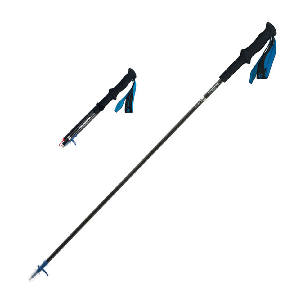Трекинговые палки Naturehike Carbon ST08 110 см 4-сек. sky blue (NH18D020-Z)