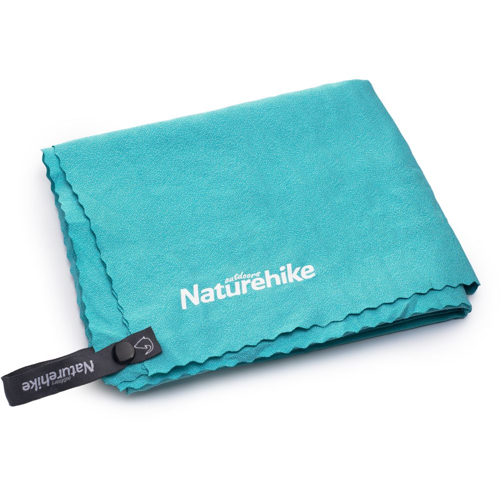 Полотенце Naturehike MJ01 Ultralight NH19Y001-J, 80 см х 40 см, смарагдовий