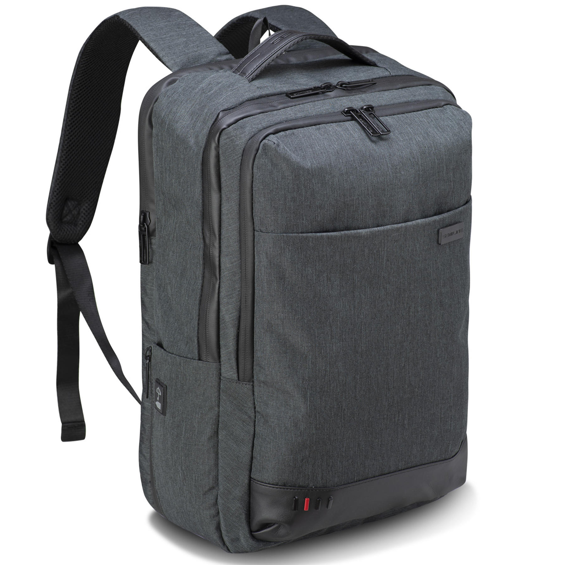 Рюкзак міський Semi Line USB 24 Dark Grey (P8003)