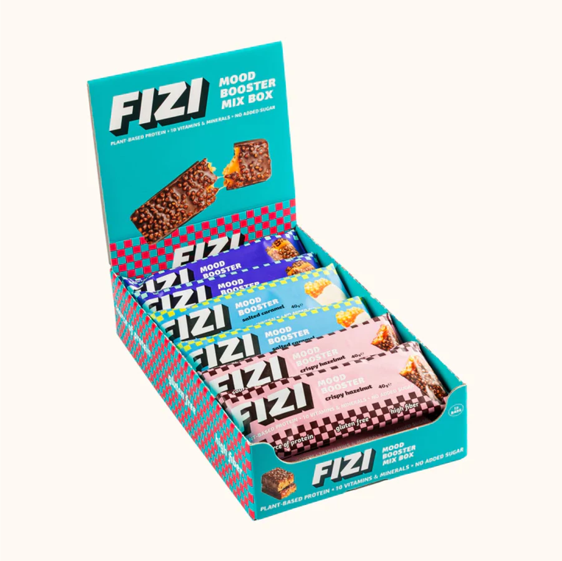 Fizi Mood Booster, 12x40 г, Смешанная коробка