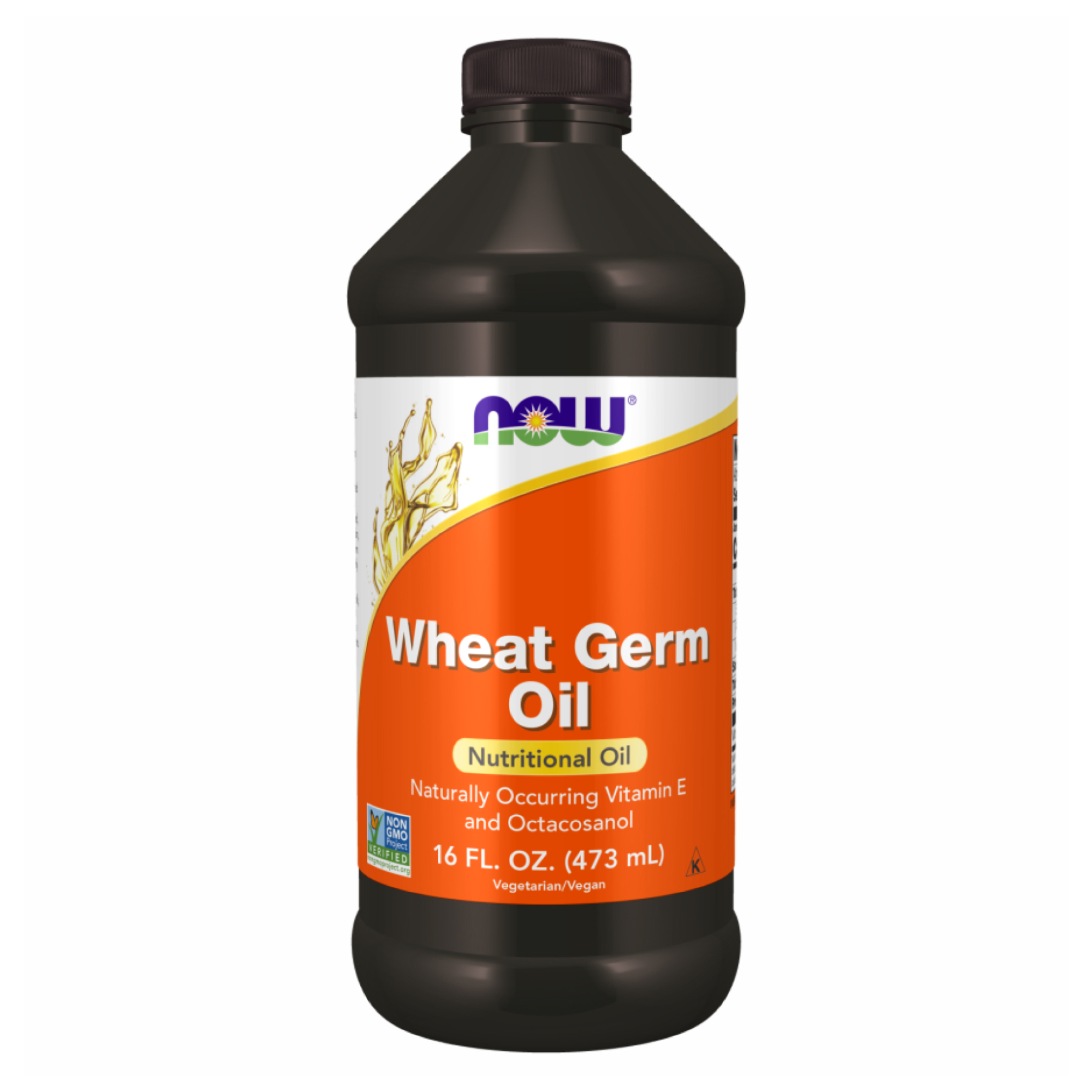 Wheat Germ Oil - 16 oz Liquid (Повреждена банка)