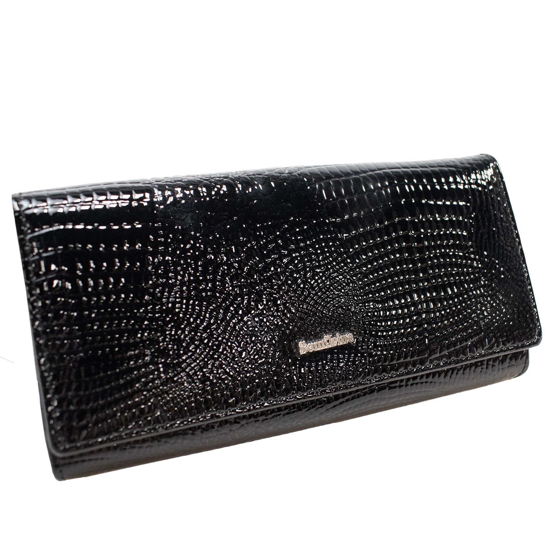 Гаманець жіночий шкіряний Semi Line RFID Black (P8228-0)