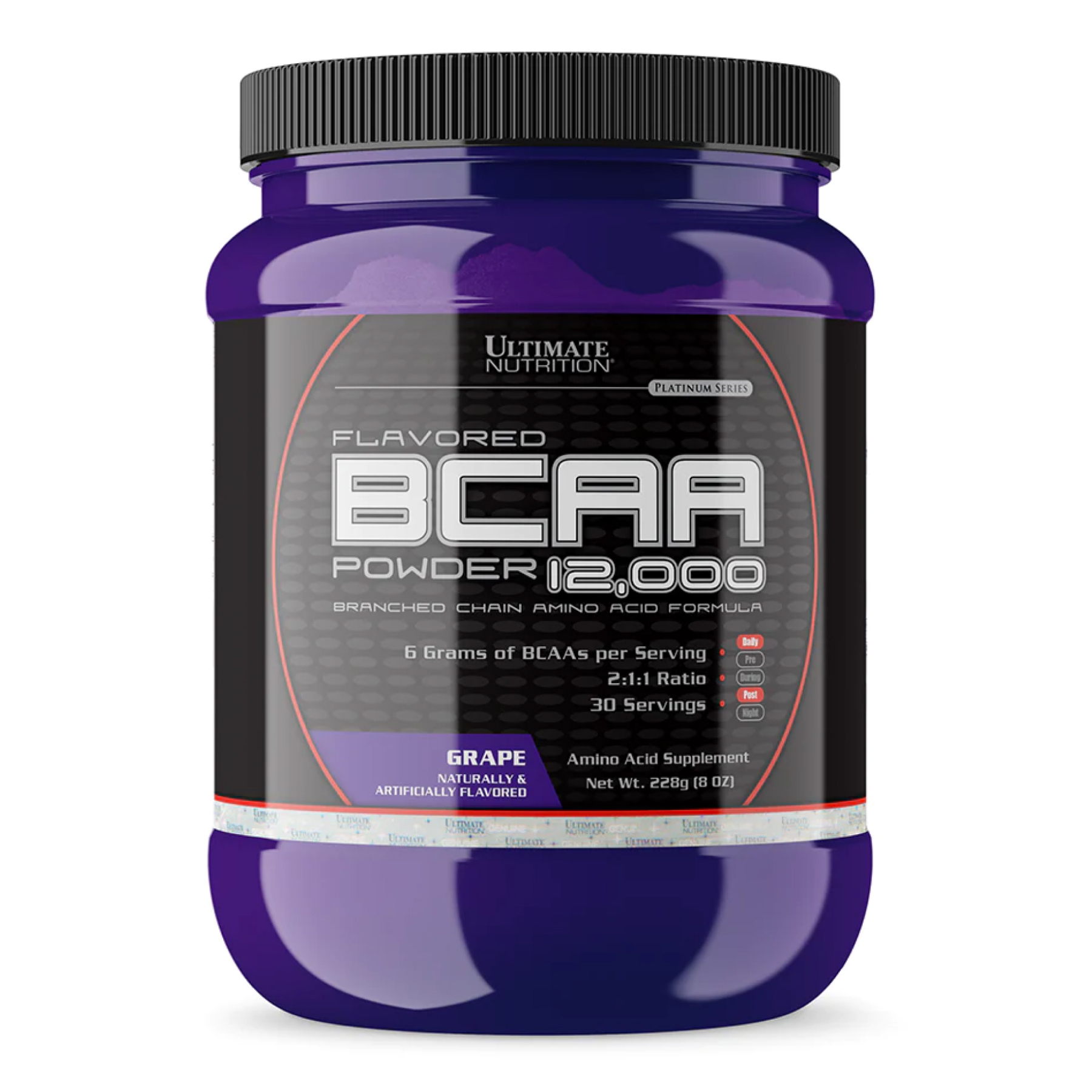 BCAA Powder 12000 - 228g Grape — фото 1