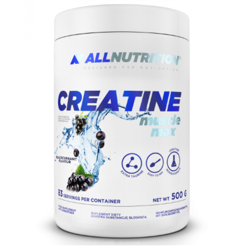 Creatine Muscle Max - 500g Lemon — фото 1