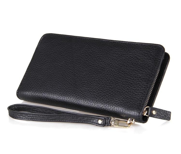 Клатч черный Tiding Bag 8068A