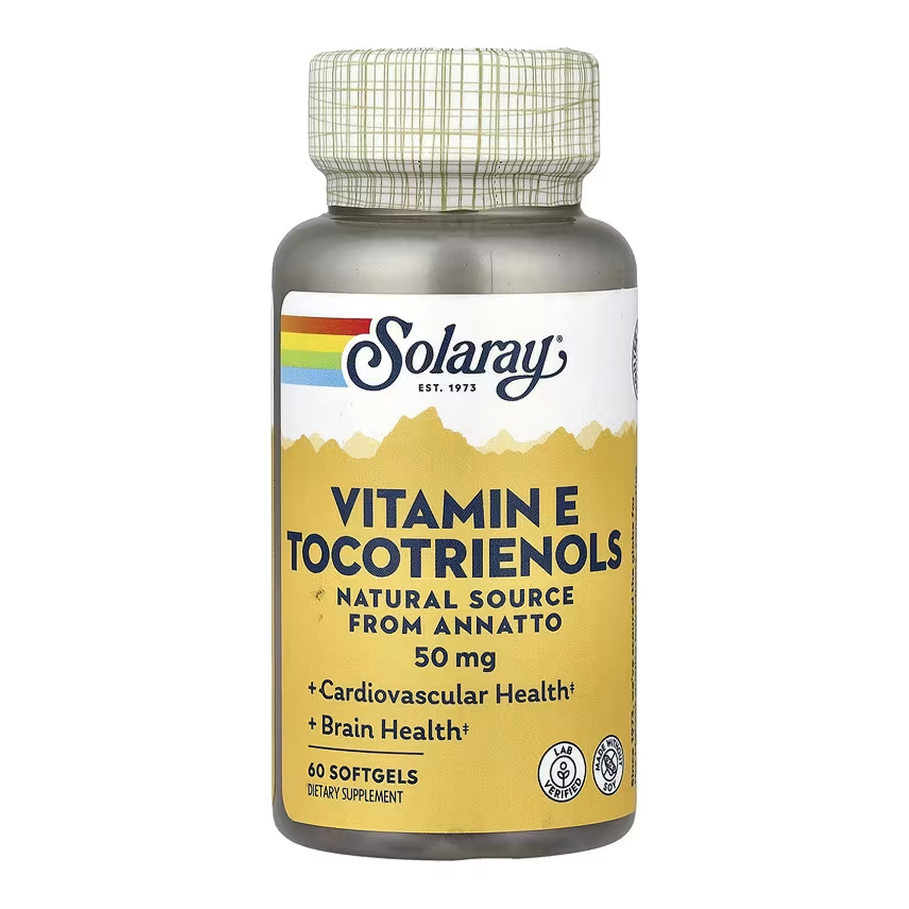 Vitamin E Tocotrienols, Annatto 50mg - 60 softgels (До 10.26) — фото 1