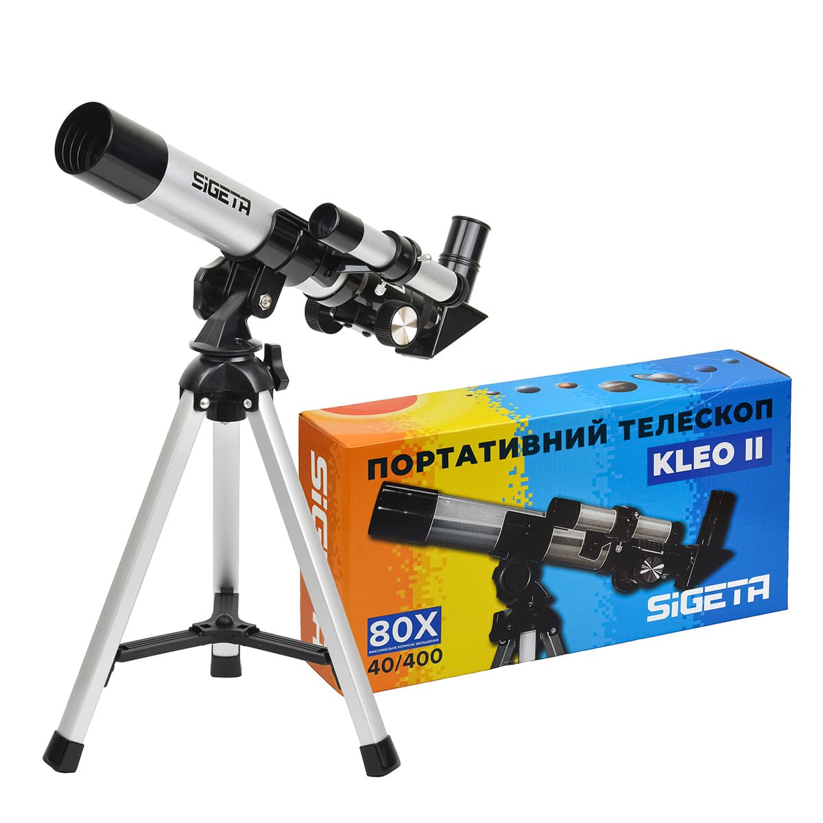 Телескоп SIGETA Kleo II 40/400 AZ