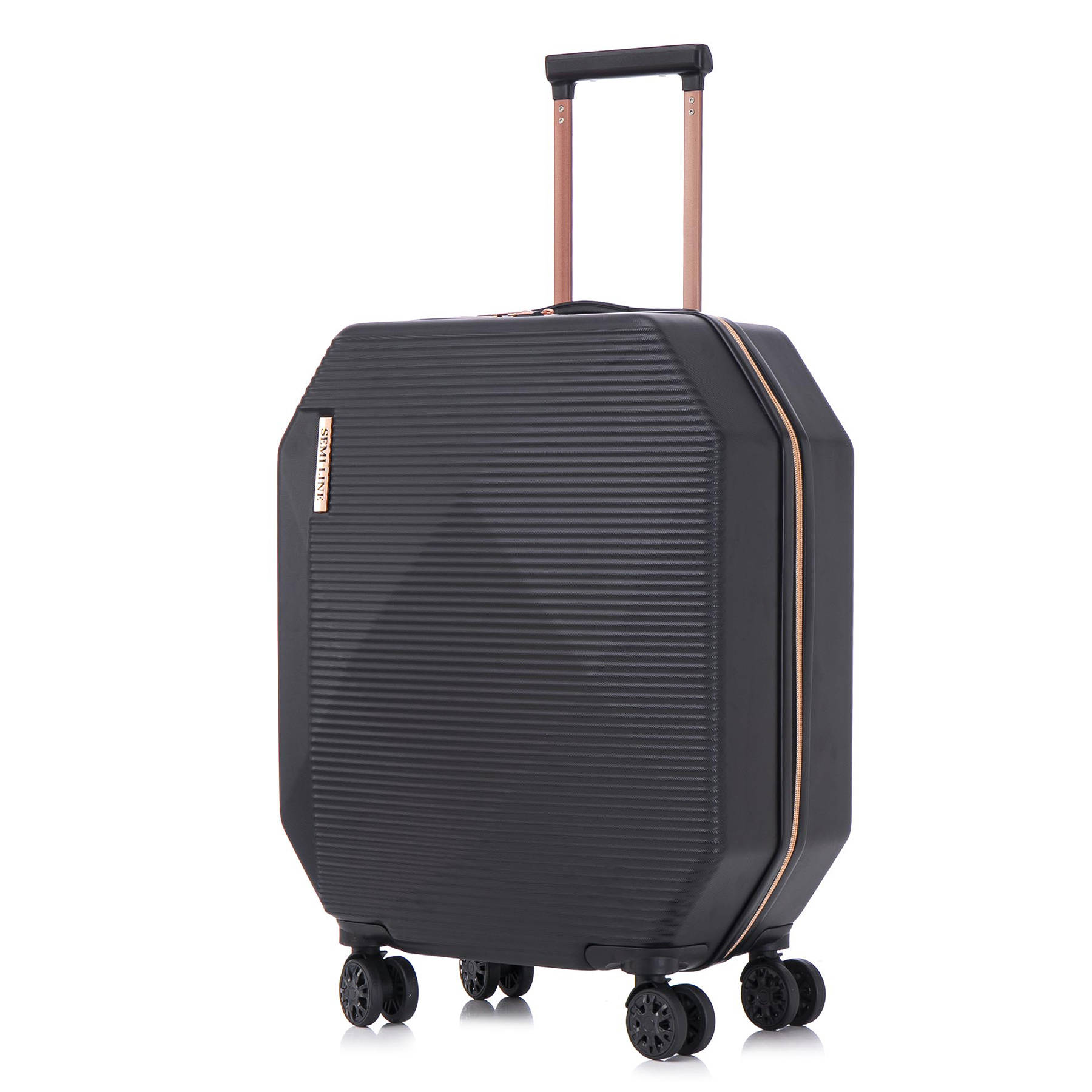 Валіза Semi Line 24" (M) Black (T5821-4)