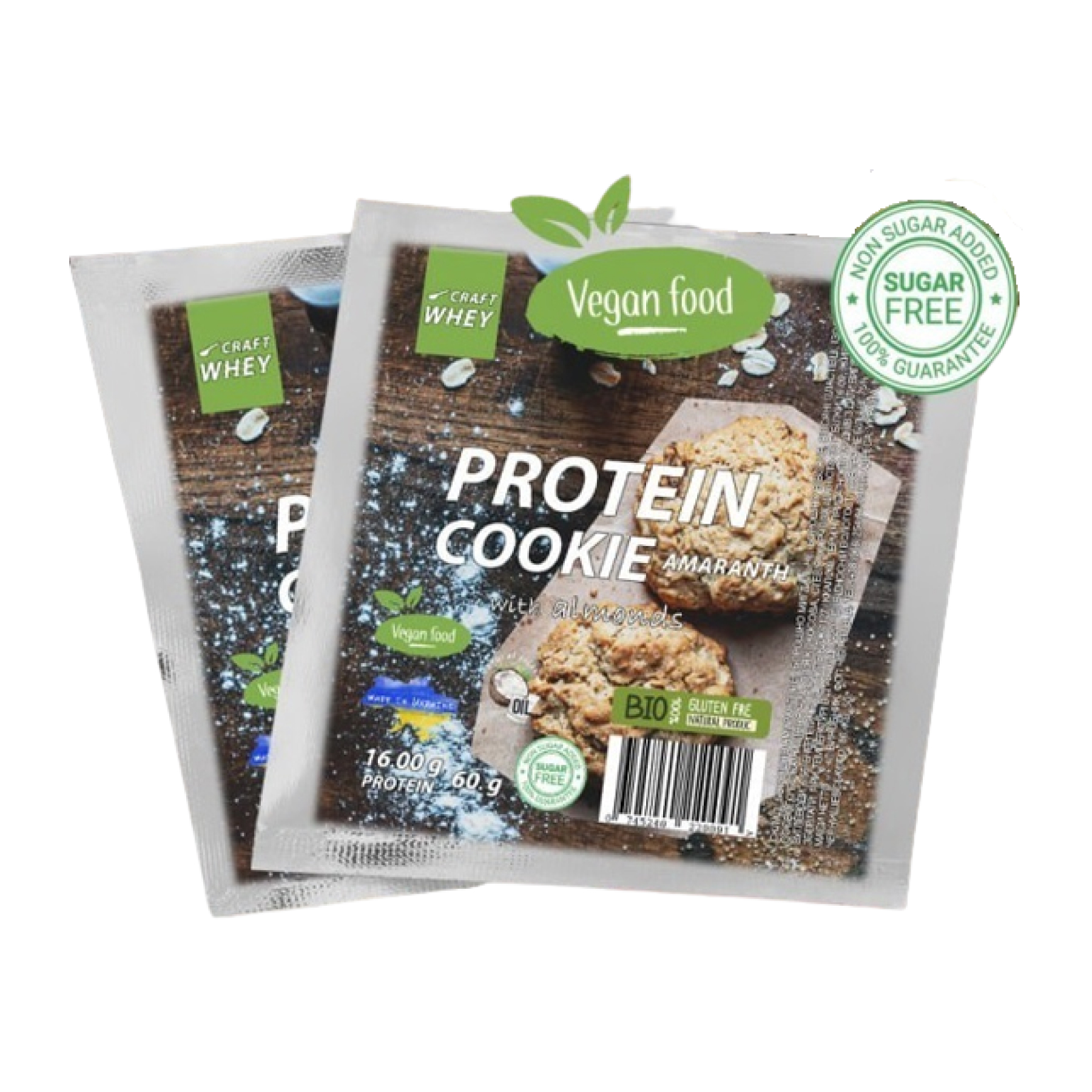 Protein Cookie - 60g Amaranth (Поштучно) — фото 1