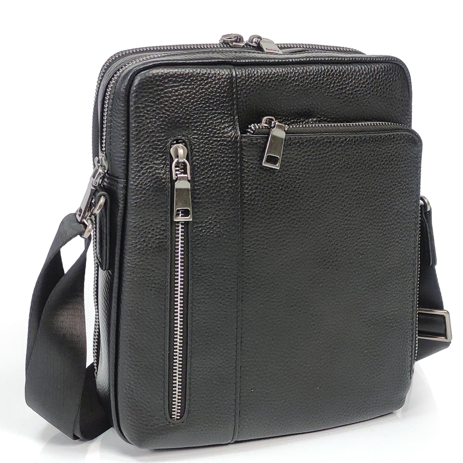 Мужская кожаная сумка через плечо Tiding Bag NM29-297890A