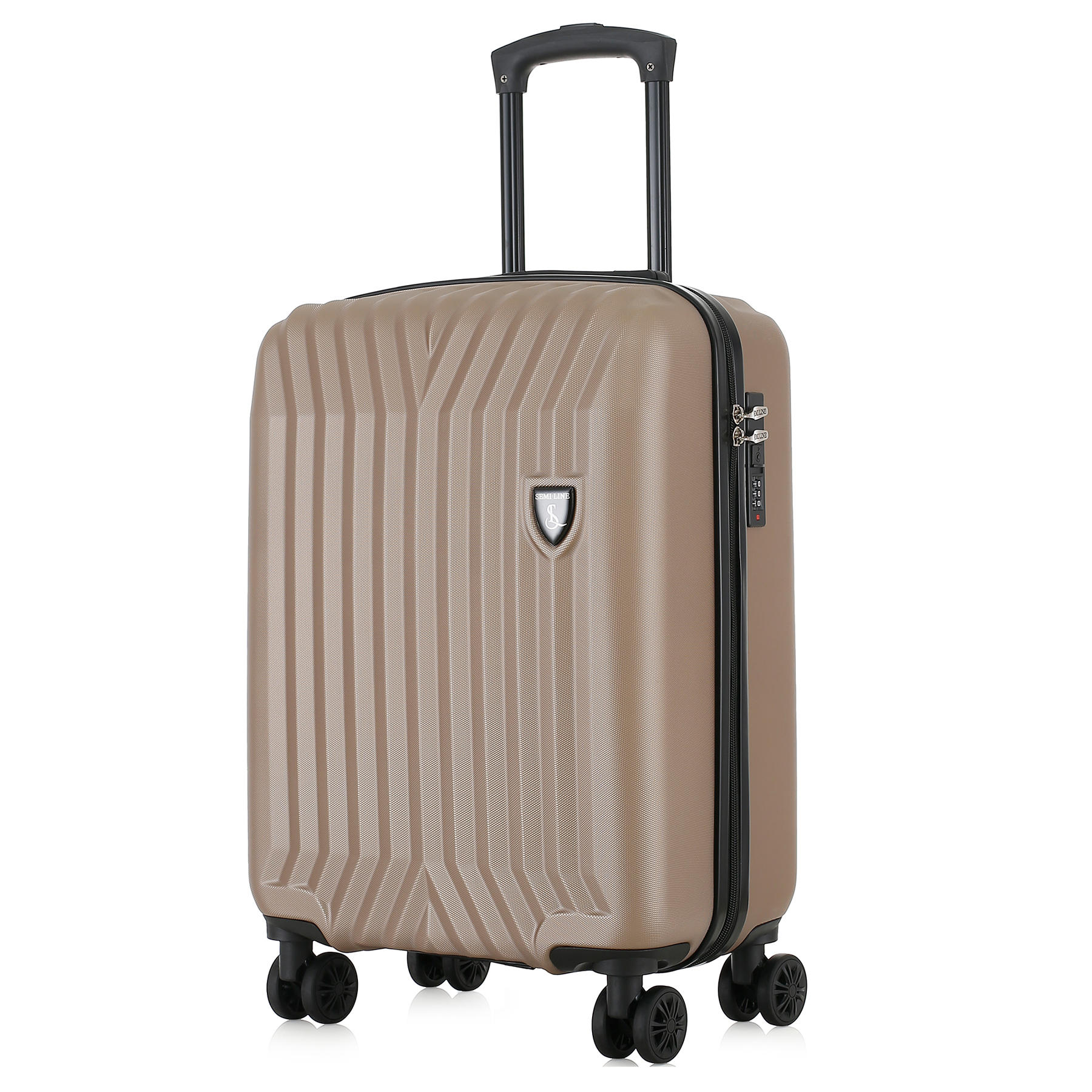 Валіза Semi Line 20" (S) Champagne (T5985-3)