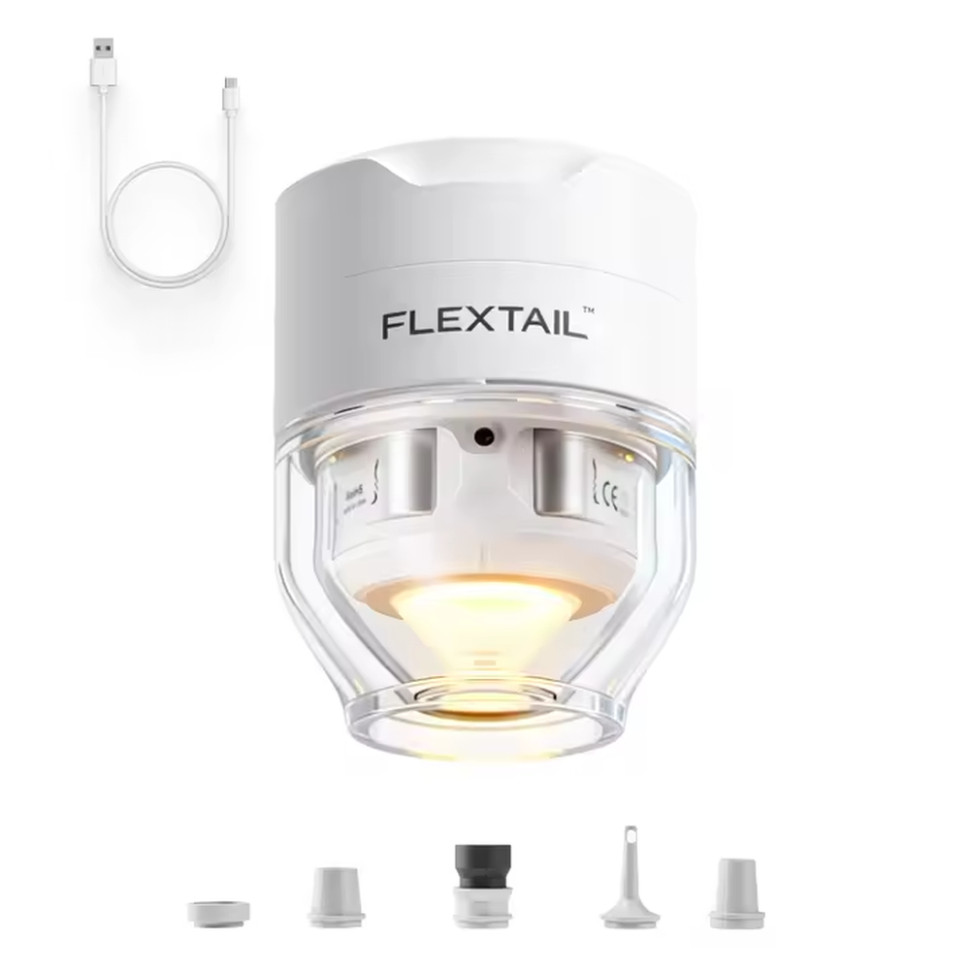 Насос-фонарь кемпинговый Flextail Tiny Pump 3X, белый