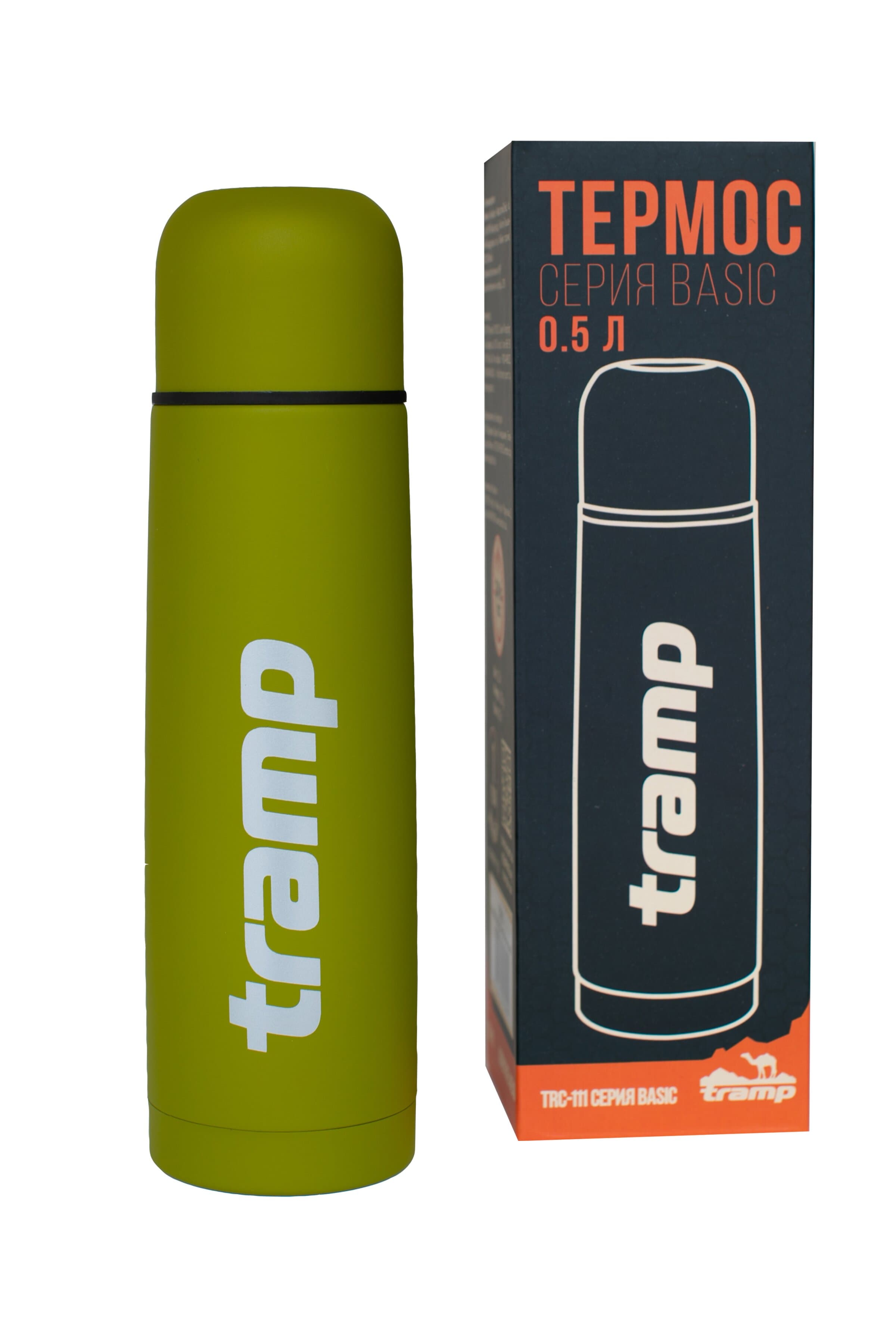Термос Tramp Basic 0,5 л. Хакі TRC-111-khaki