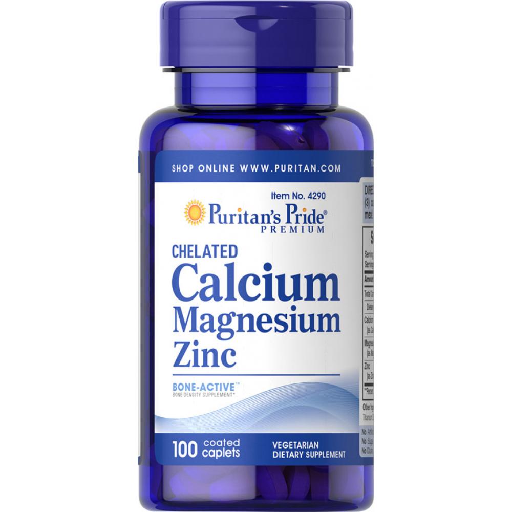 Calcium Magnesium Zinc - 100caps (Пошкоджена банка)