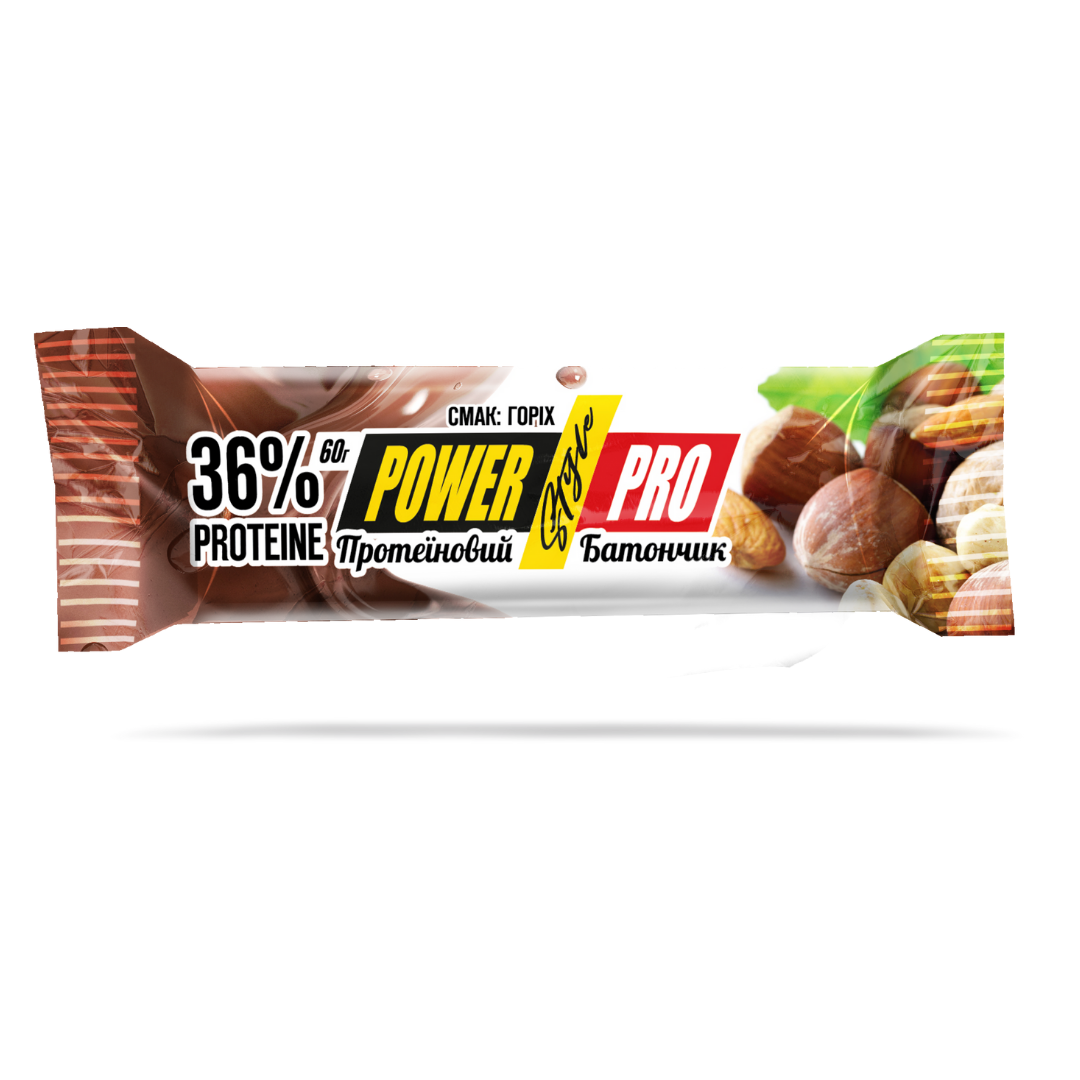 Protein Bar Nutella 32% - 60g Nut Without sugar (Поштучно) — фото 1