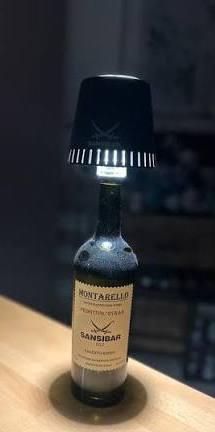 Акумуляторний LED-світильник на горлечко винної пляшки SANSIBAR LED-Akku-Flaschenleuchte