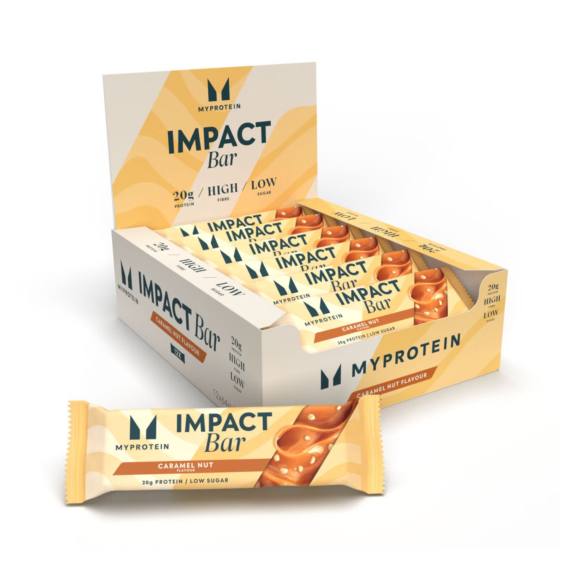 Impact Bar - 12x64g Caramel Nut (До 10.26)