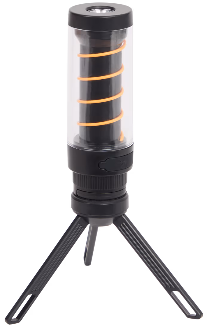 Багатофункціональна LED-лампа, ліхтар з акумулятором і штативом